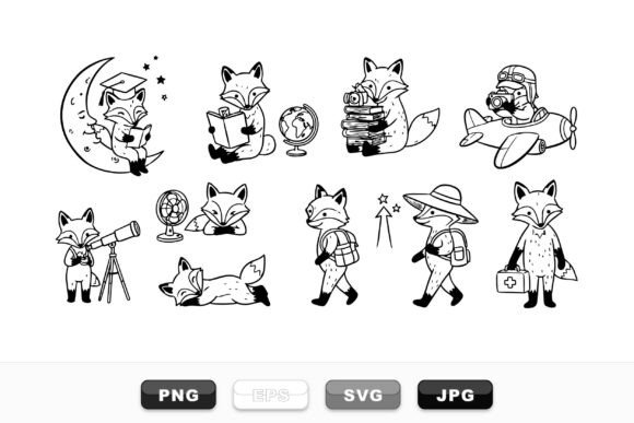 Adventurous Fox Character Pack