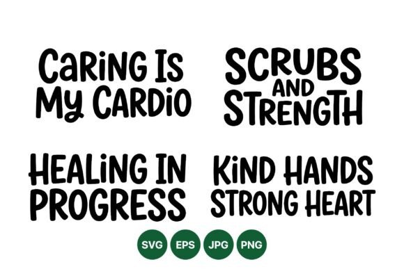 Caring Words Medical SVG Quotes