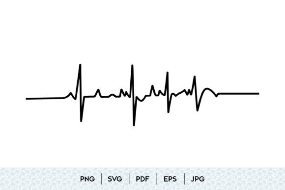 Heartbeat ECG Line SVG: Clean, Calm, and Craft-Ready
