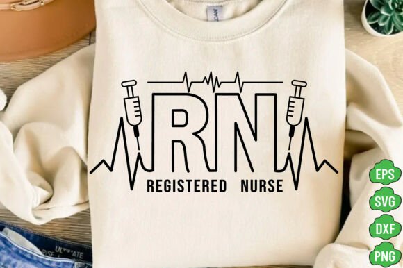 RN Registered Nurse SVG, Nurse SVG PNG