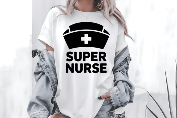 Super Nurse SVG Medical Nurse Hero PNG